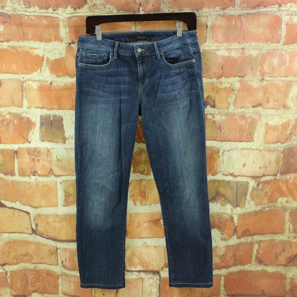 JOES JEANS Honey Bootcut Cropped Womens 29x26 Lillian Dark Wash $179 Designer
